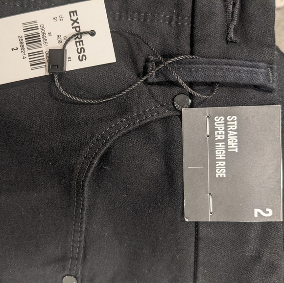 Straight Super High Rise Pants - Picture 4 of 5